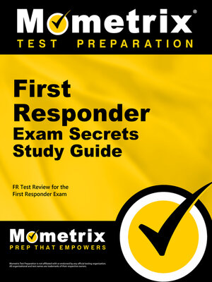 cover image of First Responder Exam Secrets Study Guide